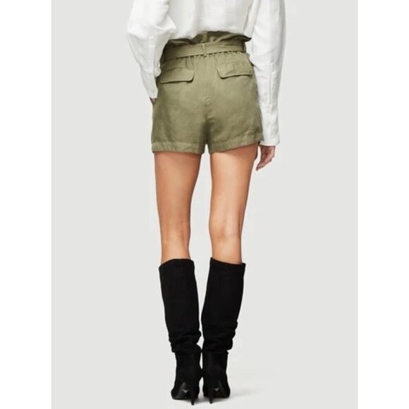 Frame Paperbag Pocket High Rise Short Army Green - Size XS - Picture 8 of 8